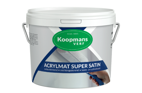 Acrylmat Super Satin Koopmans Verf