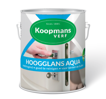 Hoogglans Aqua Koopmans Verf