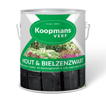 Hout en Bielzenzwart Koopmans Verf