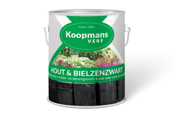 Hout en Bielzenzwart Koopmans Verf