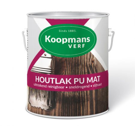 Houtlak PU Mat Koopmans Verf