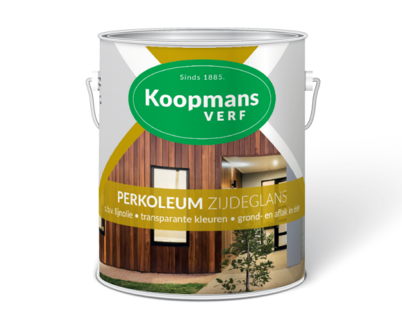 Perkoleum Zijdeglans Transparant Koopmans Verf