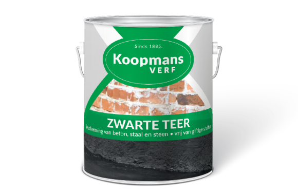 Zwarte Teer Koopmans Verf